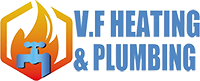 V F Heating and Plumbing Logo